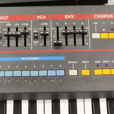Roland Juno-106 Synthesizer (Serviced) New Sliders/Caps/Voice Chips image 8