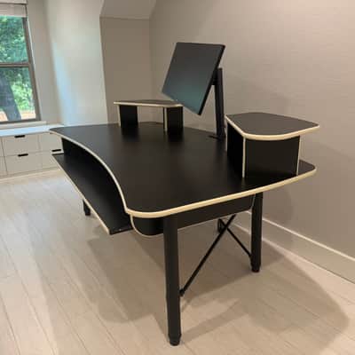 RAB Audio ProRak MK 88 Music Production Desk - Black image 5