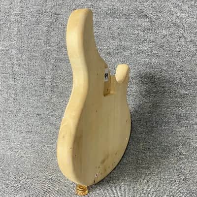 Solid Basswood 4 String StingRay Style Bass Body image 5