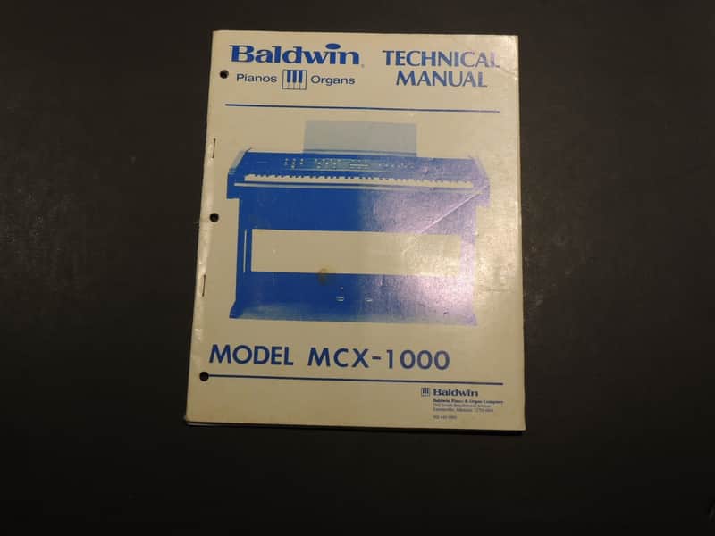 Baldwin Model MCX-1000 Technical Manual
