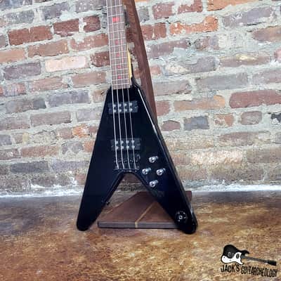 Dean Flying V Bass w/ RARE Buzzsaw Inlays (2000s) image 4