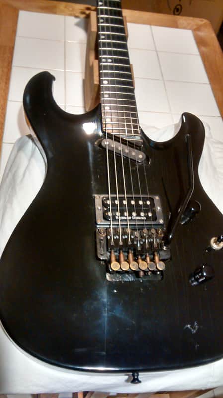 Very rare 1989 Epiphone USA Pro I superstrat guitar, made by Gibson image 1