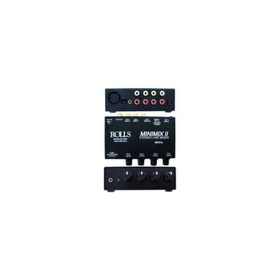 Rolls Mini-Mix 2 Four-Channel Mixer with Individual Volume Controls and Headphone/Line Output image 2