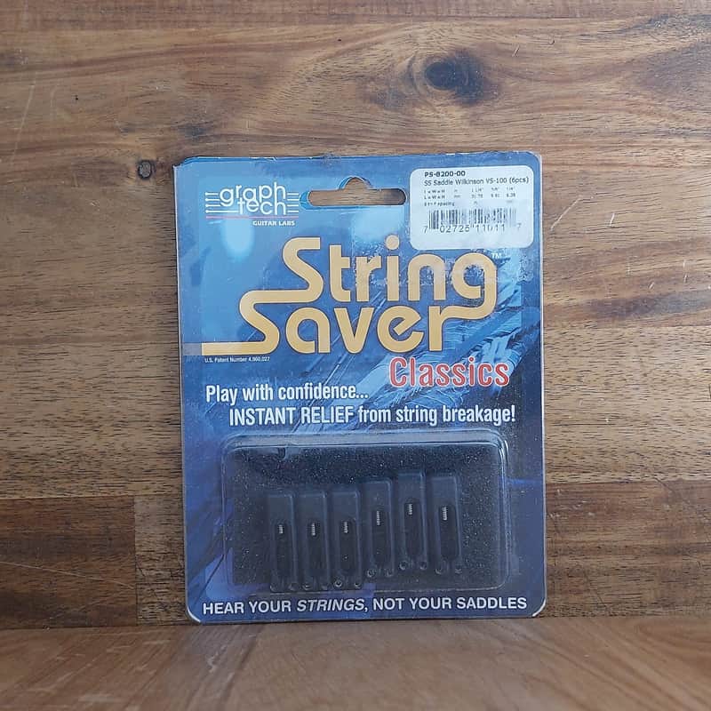 Graph Tech String Saver Saddles PS-8200-00 for Wilkinson VS-100 image 1