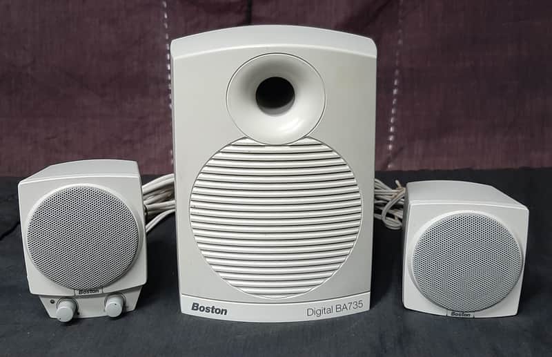 Boston Acoustic BA735 - White Multimedia Audio System image 1