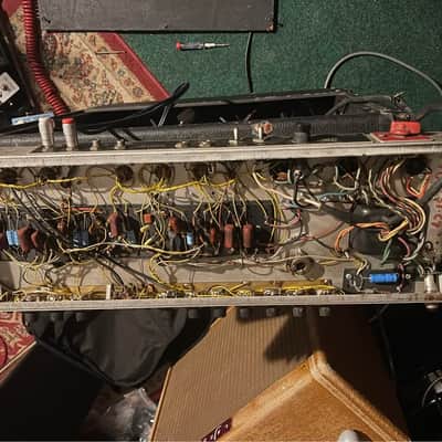 Fender Super Reverb 2-Channel 40-Watt 4x10" Guitar Combo 1963 - 1967 - Black Panel image 7
