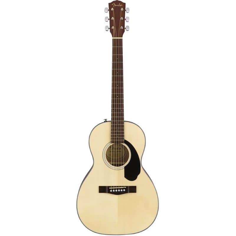 Fender CP-60S Solid Spruce Top Parlor Size Acoustic Guitar, Walnut Fingerboard image 1