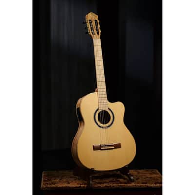 Ortega Signature Series Thomas Zwijsen Acoustic-Electric Nylon Classical Guitar w/ Bag image 10