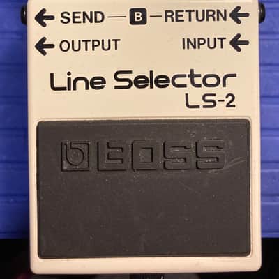 Boss LS-2 Line Selector (Silver Label) 1991 - Present - White image 2