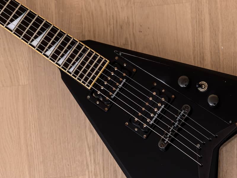 2000s Jackson Stars RR-J2B Randy Rhoads Flying V Electric Guitar