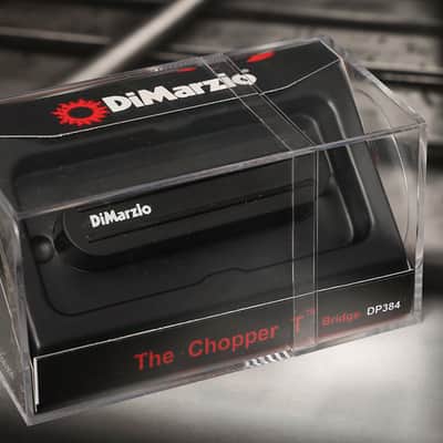 DiMarzio DP384BK The Chopper T Bridge - Black / Tele Telecaster image 1