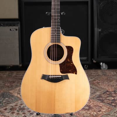 Taylor 210ce Dreadnought Acoustic/Electric Guitar with Gig Bag image 3