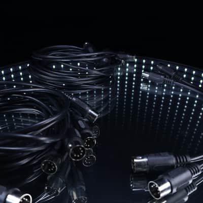 MIDI Cable Lot — (2x) 1’ — (4x) 3’ — (2x) 6’ — PLUS MORE image 2