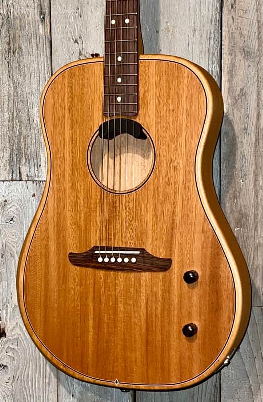 Fender Highway Series Dreadnought Mahogany Top All Mahogany image 1