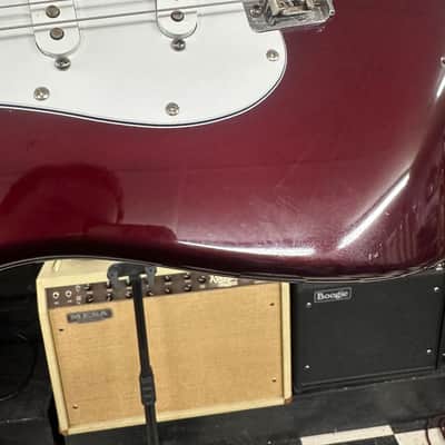 Fender MIM Standard Stratocaster 1996 Midnight Wine image 9