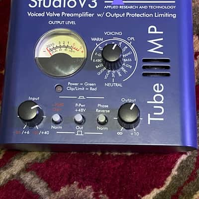 ART Tube MP Studio V3 Tube Microphone Preamp - Blue | Reverb