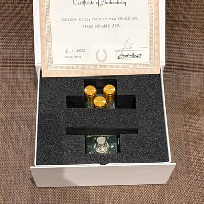 Decibelics Golden Horse Professional Overdrive 2021 Hammered Green image 6