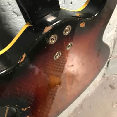 Mosrite Joe Maphis Signature Bass 1966 - Burst image 8