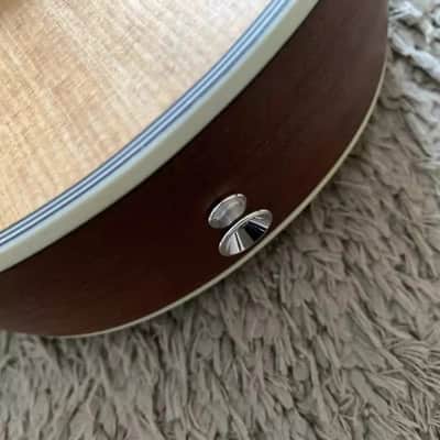 Harley Benton 34 Inch Mini Traveler Acoustic Guitar, Spruce Top, Sapele Body, Mahogany Neck, Rosewood Fingerboard image 5