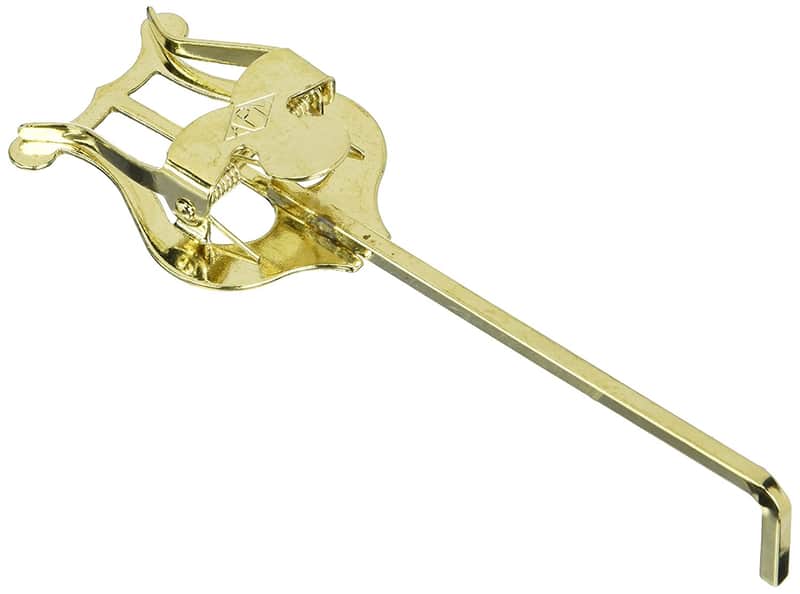 American Plating 501G Bent-Stem Trumpet Lyre image 1
