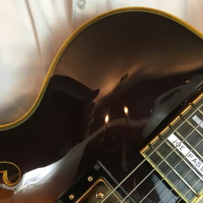 Ibanez Ibanez JP20-BS Joe Pass Signature Brown Sunburst 1982 brown sunburst image 5