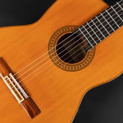1993 Amalio Burguet 3M Cedar Indian Rosewood - Natural High Gloss | Vintage All Solid Spanisch Masterbuilt Classical Guitar Ebony Fretboard | Case image 19