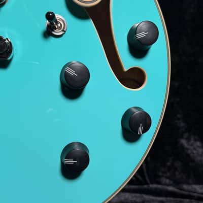 D'Angelico Premier SS Surf Green With Free Gig Bag image 6