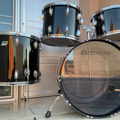 Ludwig Vistalite 1979 “Smoke & Fire” Model 1007 image 2