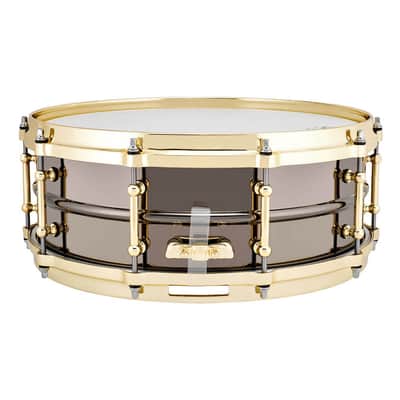 Ludwig LB416BT Black Beauty Snare Drum 14x5 w/Brass Trim image 3