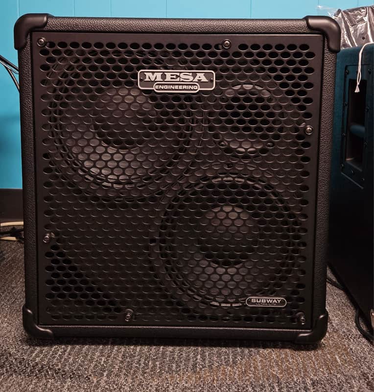 Mesa Boogie Subway Ultra-Lite 2x10" Bass Speaker Cabinet 2023 - Black image 1
