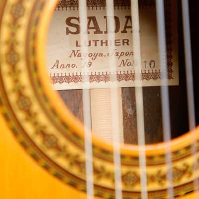 Sada G10 Vintage Classical Guitar Made in Japan Pre-Owned image 7