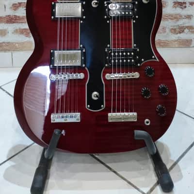 Epiphone SG Doubleneck LTD Flamed Top / G-1275 image 7