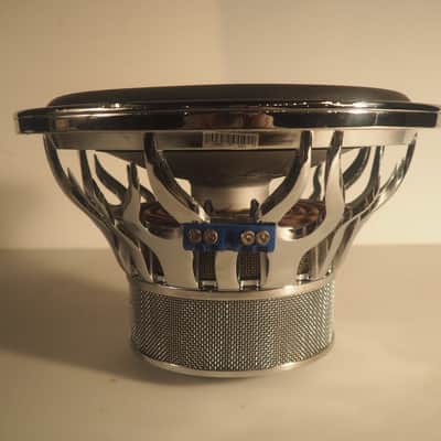 Rare Audiobahn 12" Sub AW1206T dual 4ohm 1100rms Flame Subwoofer image 2