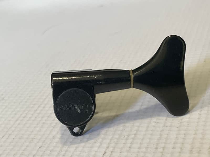 1 - 1980's Korean Era Kramer Bass Guitar Tuning Peg Tuner Machine Head 14MM image 1