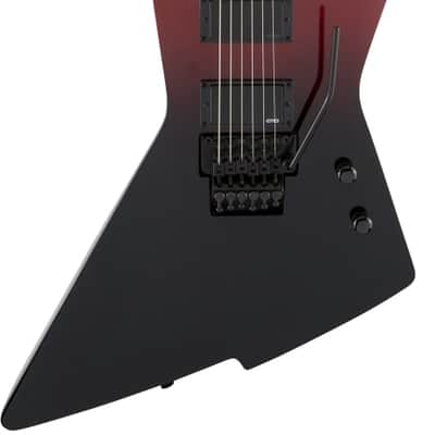 Jackson Pro Series Signature Phil Demmel Demmelition Fury PD Electric Guitar. Laurel FB, Red Tide Fade image 2
