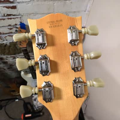 1976 Gibson Goldtop Left Handed Les Paul Deluxe Lefty Electric Guitar image 22