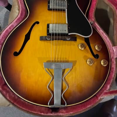 1957 Gibson ES-175D Hollow Body Electric Guitar Sunburst ! image 19