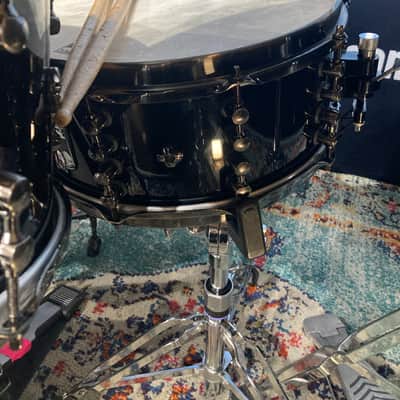 Mapex - Black Panther Design Lab, Cherry Bomb,  Jeff Hamilton 4-Piece Bop  Set! 2020's - Piano Black, Snare and Cases included!! image 12