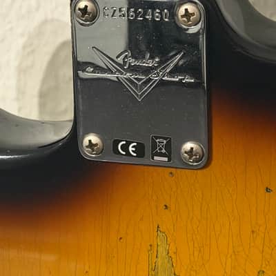 Fender FENDER Custom Shop 1960 Stratocaster HVYREL 3TS 2020 image 4