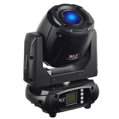 JMAZ Lighting JZ3009 Attco Spot 100 Black DJ LED DMX Moving Head Lights 4 Pack image 3