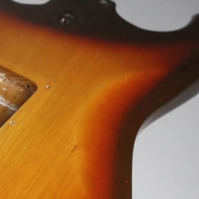 1979 Vintage Fender Stratocaster Sunburst 3-Bolt BODY 4.2 lbs Super CLEAN 1970s USA Strat image 15
