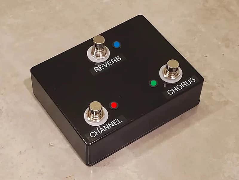 Custom 3-Button Handwired Footswitch for Crate GX-130C - No Cables image 1