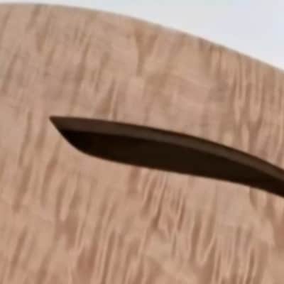 Shepard Custom Guitars Custom Telecaster Body Semi-hollow Backroute F Hole Optional Quilted Maple Top On 1pc Mahogany 2026 - Unfinished image 10