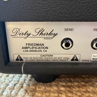 Friedman Mini Dirty Shirley 20-Watt Guitar Amp Head 2017 - Present - Black image 8
