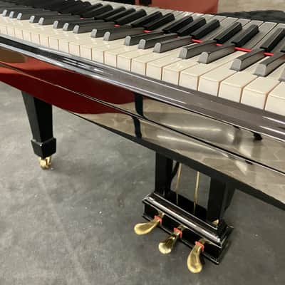 PIANOFORTE MEZZA CODA STEINWAY & SONS MOD. M170 NERO LUCIDO image 3