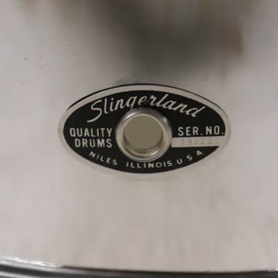 Slingerland Scholastic 5x14" Steel Snare Drum Vintage 1970's image 2