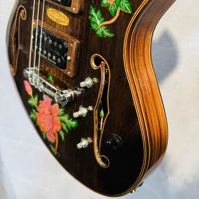 Blueberry Handmade Electric Guitar with Seymour Duncan Pickups image 2