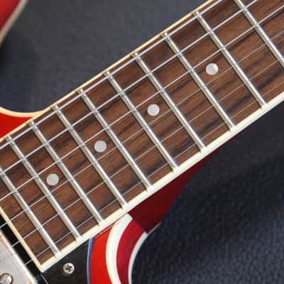 Minty! 2017 Heritage H-535 Semi-Hollow Electric Guitar Figured Cherry + COA OHSC image 8