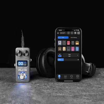 Valeton GP-5 Compact Multi-Effects Processor – SnapTone & IR Loader, 100+ Effects, Bluetooth, USB Audio InterfaceValeton GP5 2025 - Gray image 5