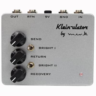 Ceriatone Mini Klein-ulator Solid State Effects Loop Buffer Pedal - Silver
